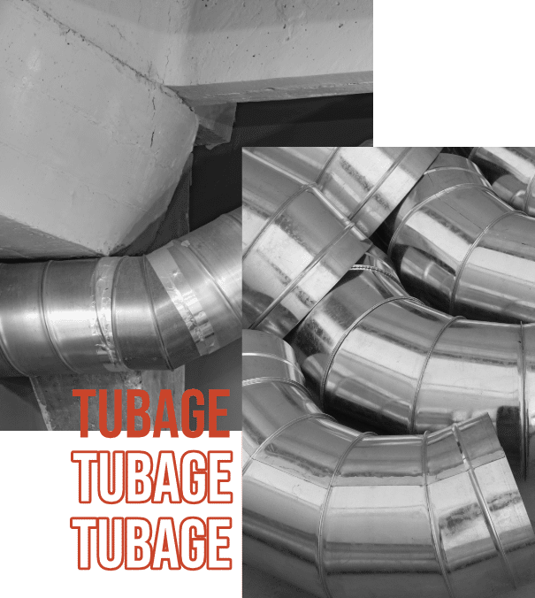 pose de tubage en inox